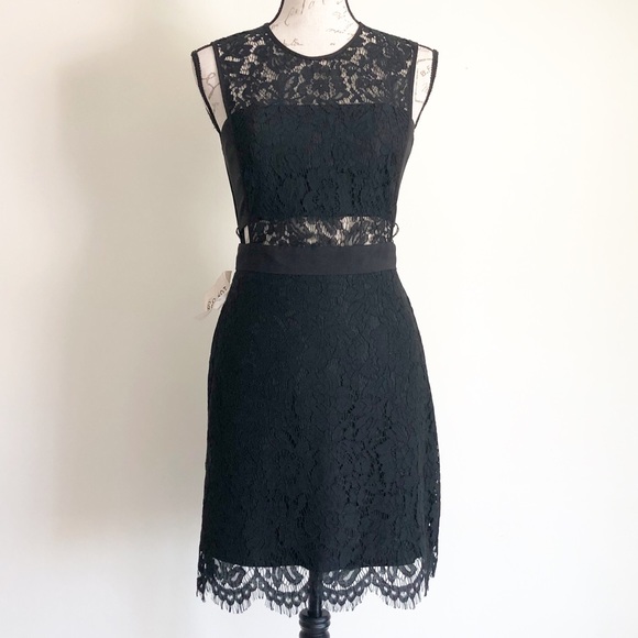 Fame and Partners Dresses & Skirts - Fame and Partners Two Piece Lace Mini Dress Sz 4